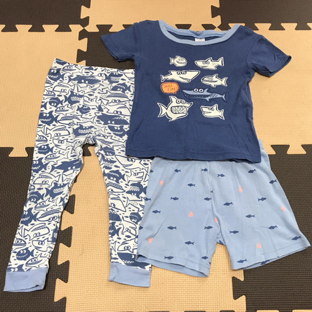 carter's(カーターズ)の値下げ☆カーターズ☆男の子パジャマ   キッズ/ベビー/マタニティのベビー服(~85cm)(パジャマ)の商品写真