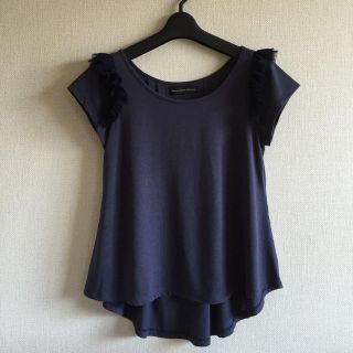 ユナイテッドアローズグリーンレーベルリラクシング(UNITED ARROWS green label relaxing)のグリーンレーベルリラクシング♡紺トップス(Tシャツ(半袖/袖なし))