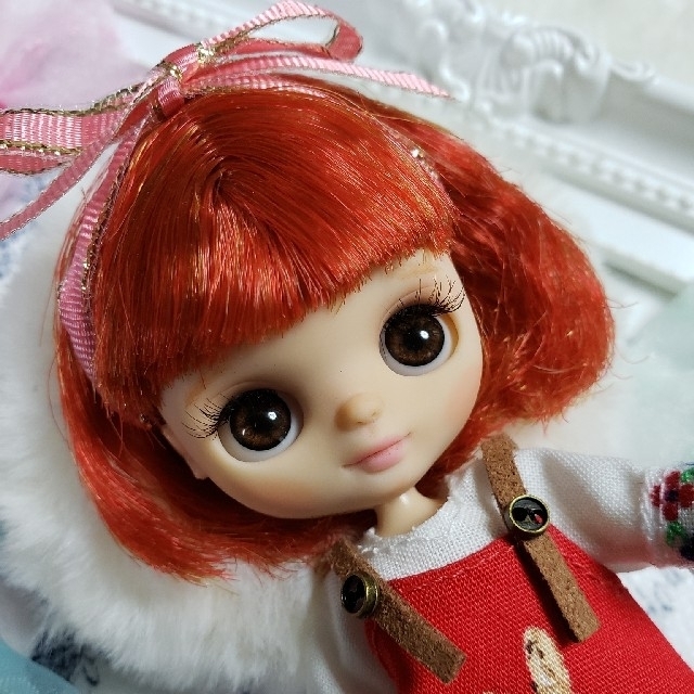 ハンドメイド★·。ラピっ子doll♡カスタムプチブライス♡ベアハグ♡