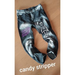 キャンディーストリッパー(Candy Stripper)のキャンディストリッパー★スカルラビットデニム(デニム/ジーンズ)