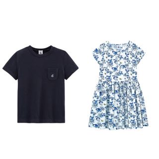 プチバトー(PETIT BATEAU)のC♡様専用♡プチバトー2点おまとめ(ワンピース)