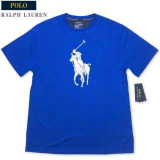 ポロラルフローレン(POLO RALPH LAUREN)のセール新品本物 US企画 ラルフ ビッグポニー反射プリントT 170cm(Tシャツ/カットソー(半袖/袖なし))