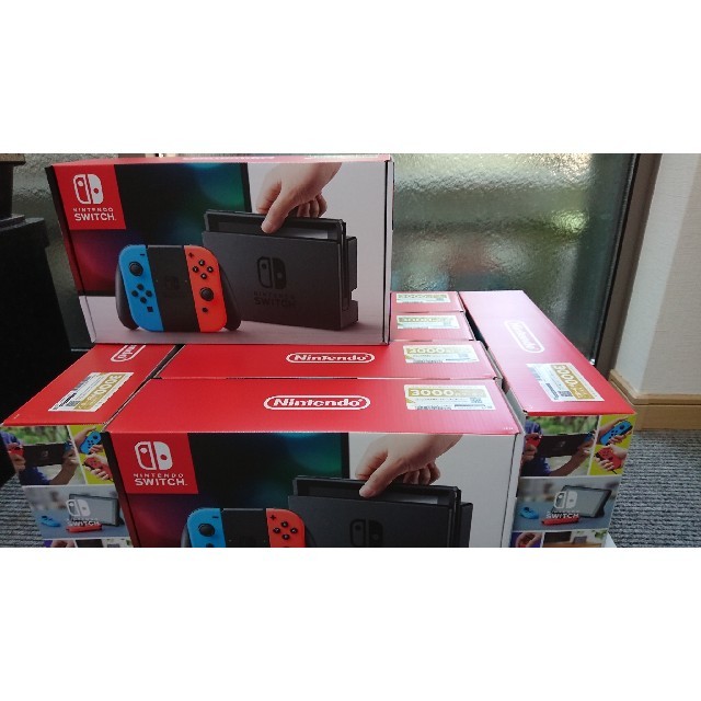 税込) 7個同梱セット☆任天堂スイッチ本体☆クーポン付きの通販 by