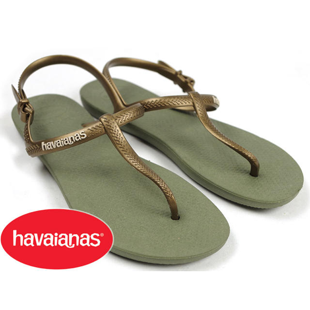 havaianas(ハワイアナス)の【未使用】ビーチサンダル 25cm〜  レディースの靴/シューズ(ビーチサンダル)の商品写真