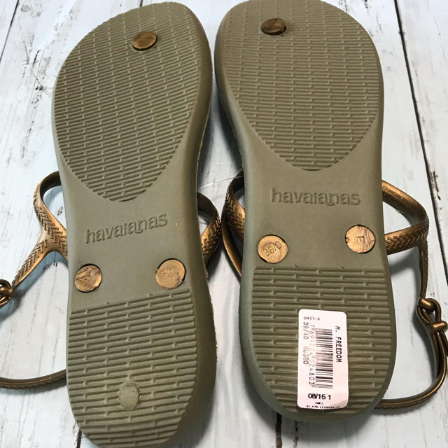 havaianas(ハワイアナス)の【未使用】ビーチサンダル 25cm〜  レディースの靴/シューズ(ビーチサンダル)の商品写真