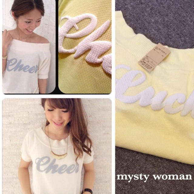 mysty woman(ミスティウーマン)のmysty woman☆新品タグ付き レディースのトップス(Tシャツ(半袖/袖なし))の商品写真