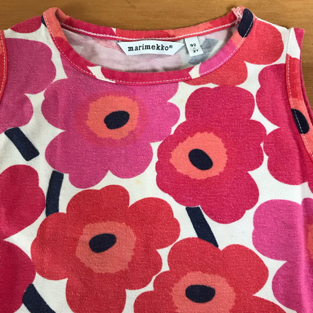 marimekko(マリメッコ)のマリメッコ marimekko キッズ ワンピース チュニック キッズ/ベビー/マタニティのキッズ服女の子用(90cm~)(Tシャツ/カットソー)の商品写真