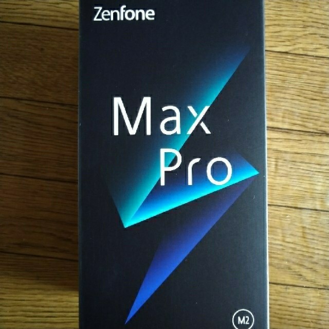 新品 未開封 ASUS ZenFone Max Pro M2 ミッドナイトブルー