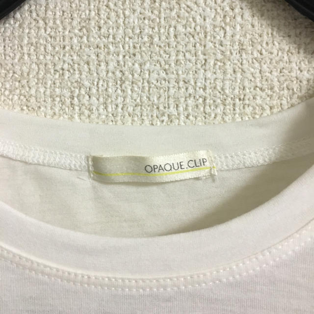 OPAQUE.CLIP(オペークドットクリップ)のオペーク・Tシャツ レディースのトップス(Tシャツ(半袖/袖なし))の商品写真