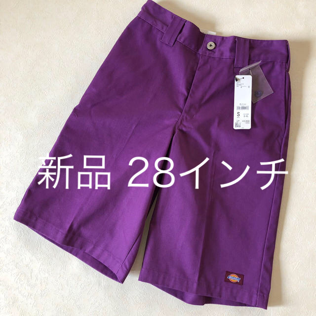 Dickies(ディッキーズ)の新品 Dickies ディッキーズ ハーフパンツ 夏フェス 28 パープル メンズのパンツ(ショートパンツ)の商品写真