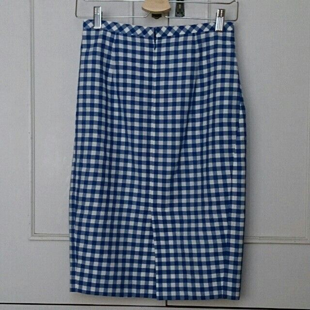 TOMORROWLAND(トゥモローランド)のMACPHEE☆ギンガムチェックスカート レディースのスカート(ひざ丈スカート)の商品写真