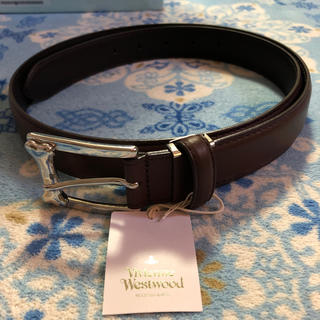 ヴィヴィアンウエストウッド(Vivienne Westwood)のVivienne Westwood 牛革ベルト 茶色 新品 日本製 最終価格(ベルト)