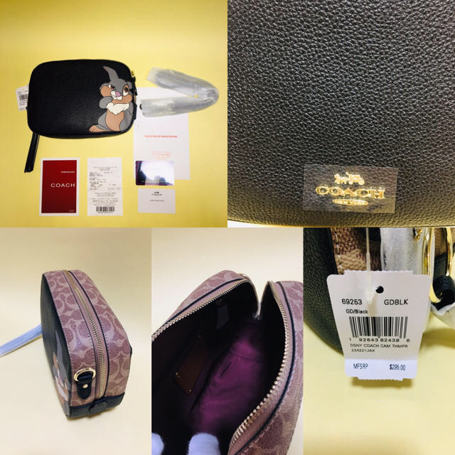 ★新品★COACH コーチ ディズニー ダンパー レア 限定 ショルダーバッグ 3