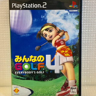 プレイステーション2(PlayStation2)の送料込☆みんなのゴルフ4 PS2ソフト☆中古 ソニー みんゴル4(家庭用ゲームソフト)