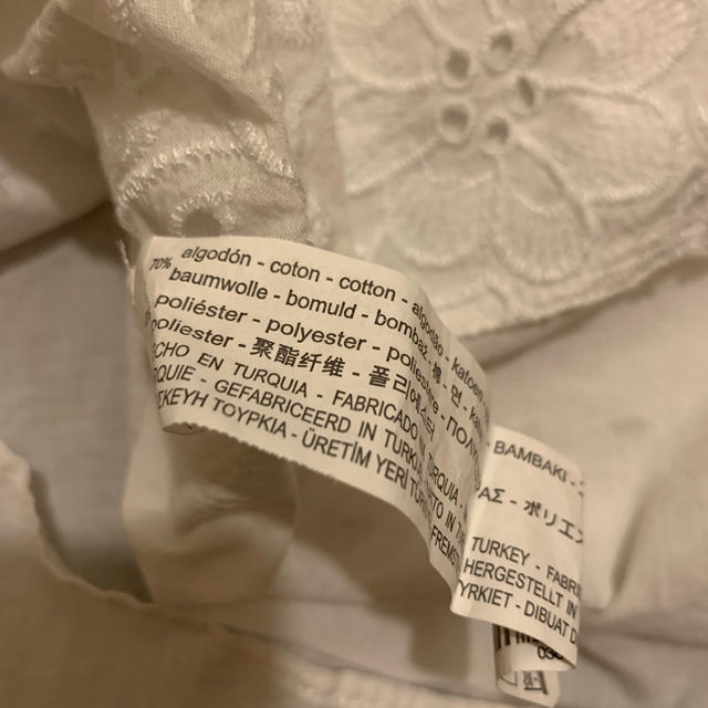 ZARA(ザラ)のZARA レースブラウス レディースのトップス(シャツ/ブラウス(長袖/七分))の商品写真