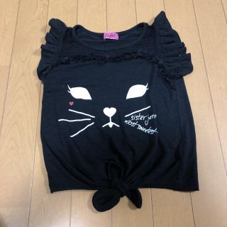 ジェニィ(JENNI)のTシャツ jenni ジェニィ 女の子 猫 130 ジェニー シースルー(Tシャツ/カットソー)