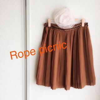 ロペピクニック(Rope' Picnic)のロペピクニックプリーツスカート(ひざ丈スカート)