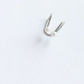 ロンハーマン(Ron Herman)のDouble pearl silver earcuff No.97(イヤーカフ)