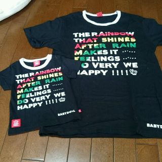 ベビードール(BABYDOLL)の売り切り ベビードール 親子 セット(Ｔシャツ)