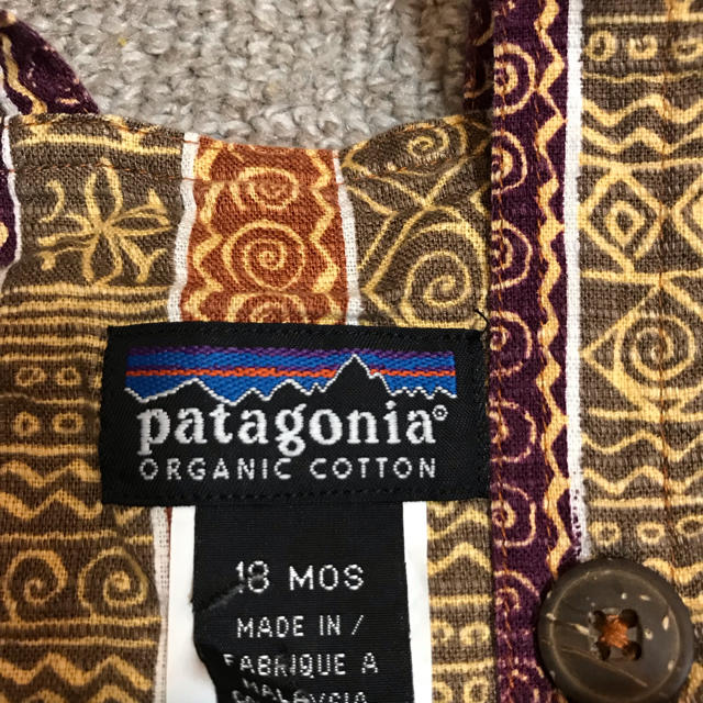 patagonia(パタゴニア)のパタゴニア ベビー キッズ サロペット オーバーオール 18M  キッズ/ベビー/マタニティのキッズ服男の子用(90cm~)(パンツ/スパッツ)の商品写真