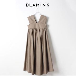 ドゥロワー(Drawer)のblamink コットンワンピース 2019ss(ロングワンピース/マキシワンピース)