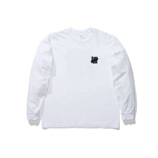 アンディフィーテッド(UNDEFEATED)の新品 Mサイズ UNDEFEATED ICON L/S TEE ホワイト(Tシャツ/カットソー(七分/長袖))