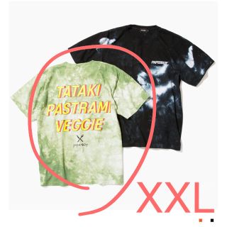 ビームス(BEAMS)の【グリーン XXL】 タイダイ Tシャツ PAPERBOY x BEAMS   (Tシャツ/カットソー(半袖/袖なし))