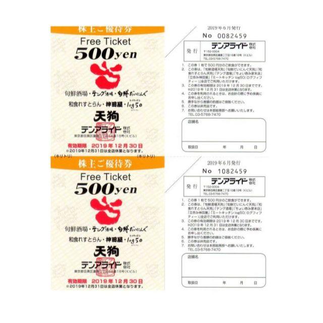 最高の品質の yossy様専用テンアライド株主優待11000円分送料無料 レストラン/食事券