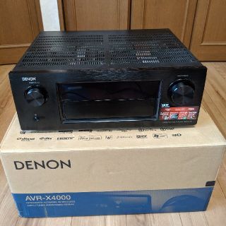 デノン(DENON)のデノン　AVR-X4000　AVアンプ　中古(アンプ)