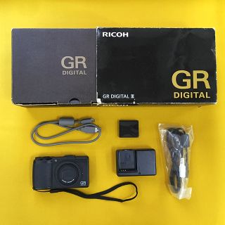 リコー(RICOH)のRICOH GR digital3 動作確認済(コンパクトデジタルカメラ)