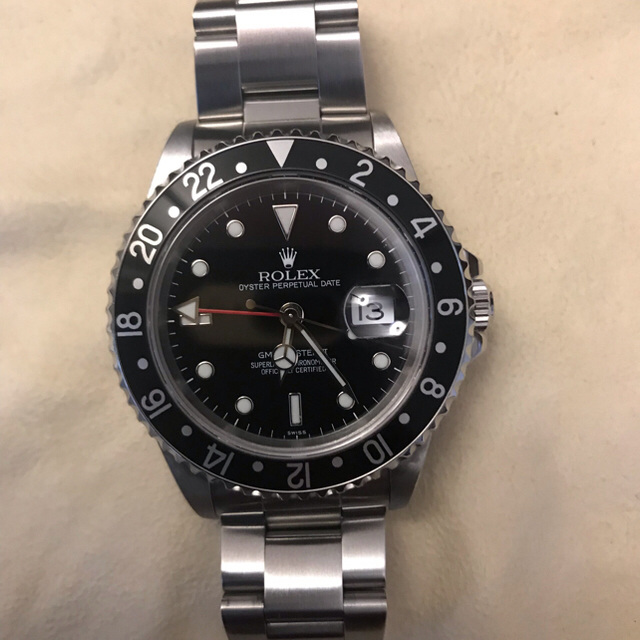 ROLEX(ロレックス)のロレックス gmtマスター2  16710 赤黒  最終値下げ メンズの時計(腕時計(アナログ))の商品写真