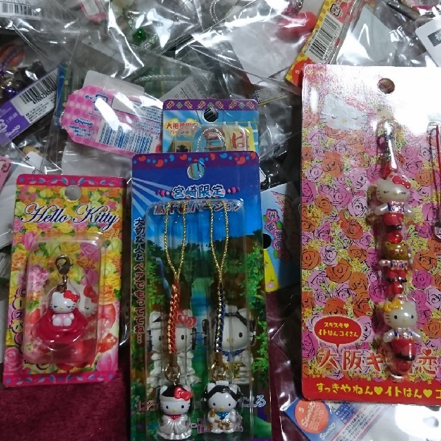 キティご当地ストラップまとめ売り - キャラクターグッズ キティご当地ストラップまとめ売り - キャラクターグッズ