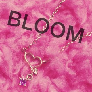 ブルーム(BLOOM)のBLOOM♡ハートネックレス(ネックレス)