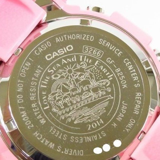 CASIO(カシオ)の本日限定特価!イルカクジフロッフマン2014ピンクモデルＧＦ－８２５０Ｋ－４ＪＲ メンズの時計(腕時計(デジタル))の商品写真