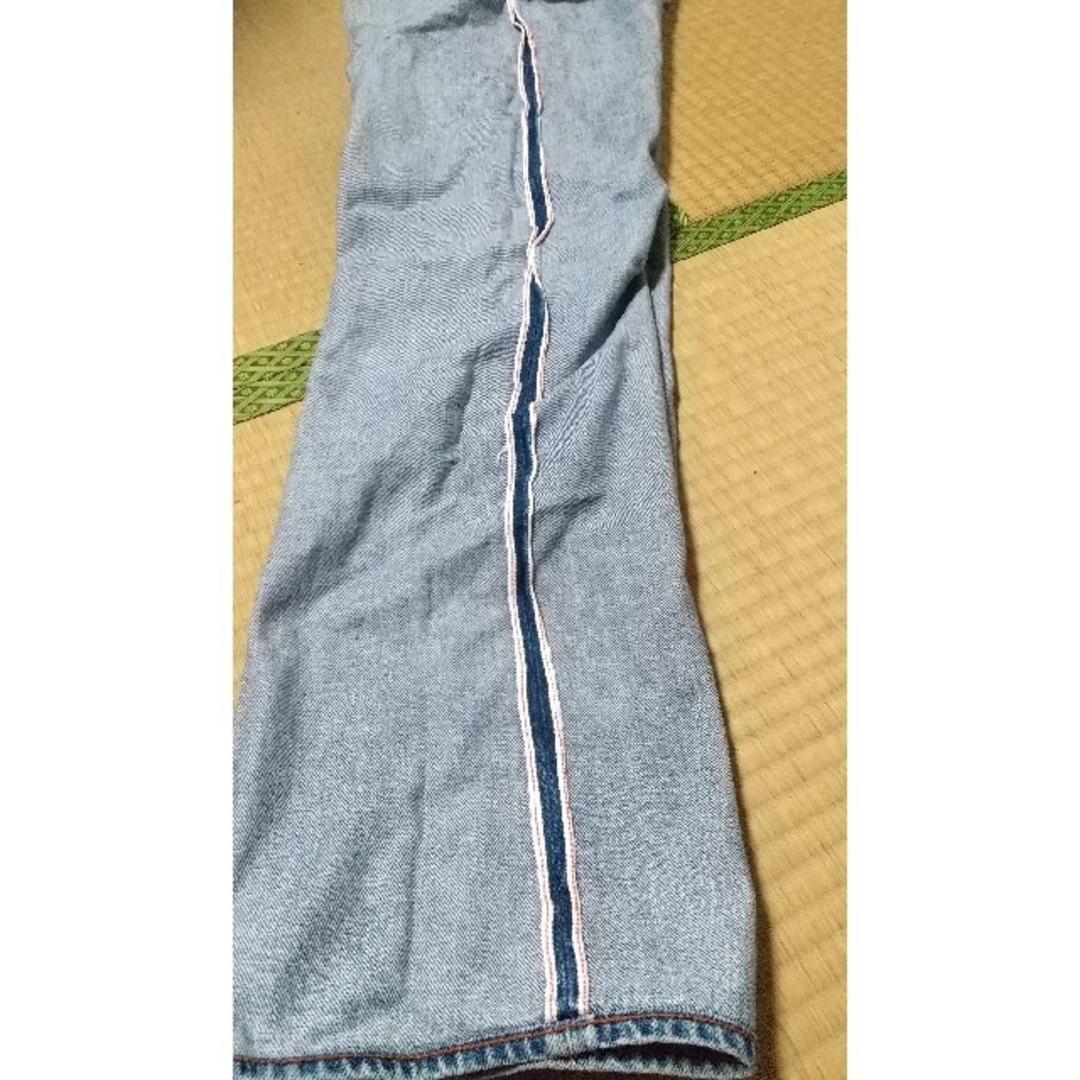 日本製 セルビッチデニム サンプル品 ワイドストレート W31 メンズのパンツ(デニム/ジーンズ)の商品写真