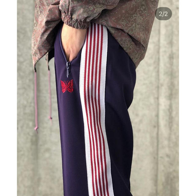 新品未使用 needles パーカー グレー レッド トラックパンツ eva.gov.co