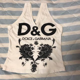 ディーアンドジー(D&G)のお値下げ！D & G  ◇  ノースリーブＶネックシャツ(Tシャツ/カットソー(半袖/袖なし))