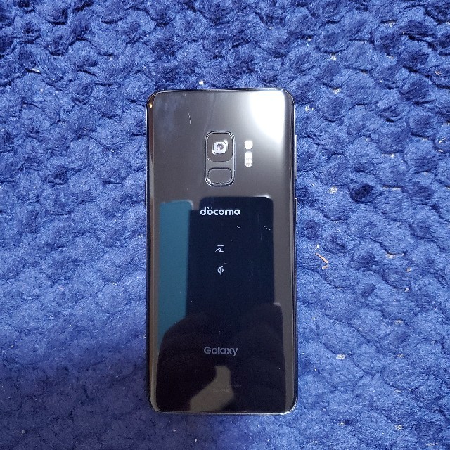 SAMSUNG(サムスン)のSC-02K ブラック GALAXY S9 スマホ/家電/カメラのスマートフォン/携帯電話(スマートフォン本体)の商品写真