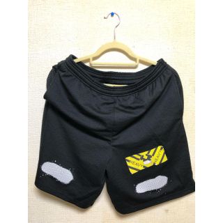 オフホワイト(OFF-WHITE)の17SS off-white DIAG SPRAY MESH SHORTS(ショートパンツ)