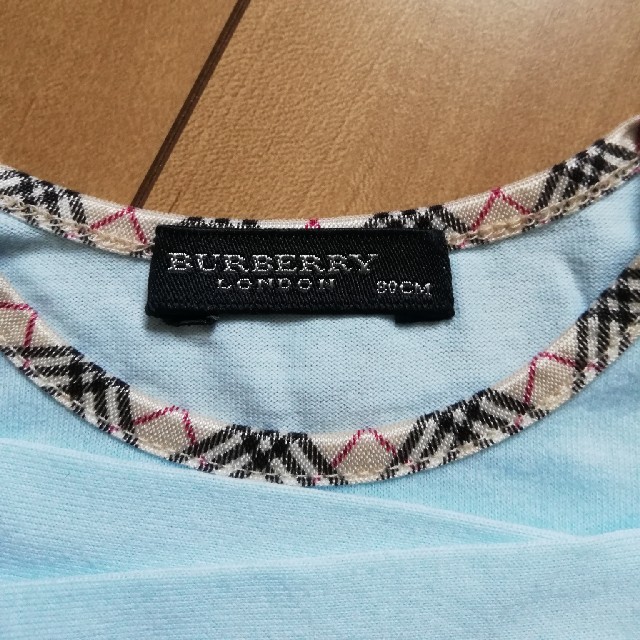 BURBERRY(バーバリー)のバーバリー カットソー 80 キッズ/ベビー/マタニティのベビー服(~85cm)(シャツ/カットソー)の商品写真