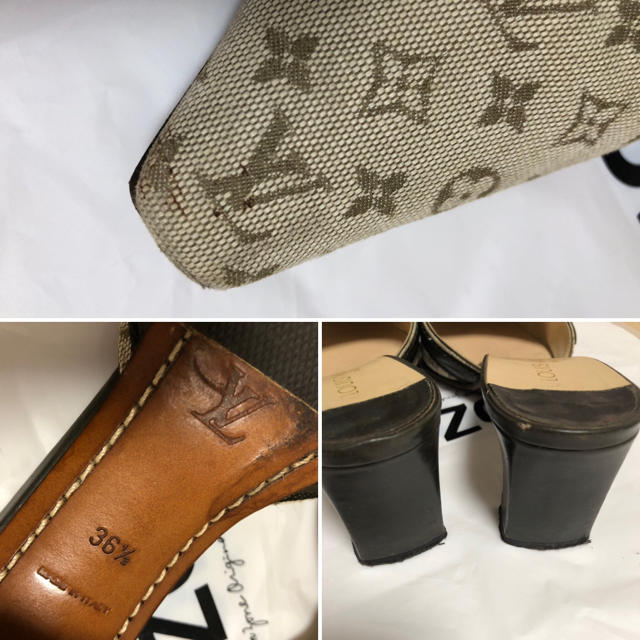 LOUIS VUITTON(ルイヴィトン)のルイヴィトン  ミュール 23.5㎝ レディースの靴/シューズ(ミュール)の商品写真