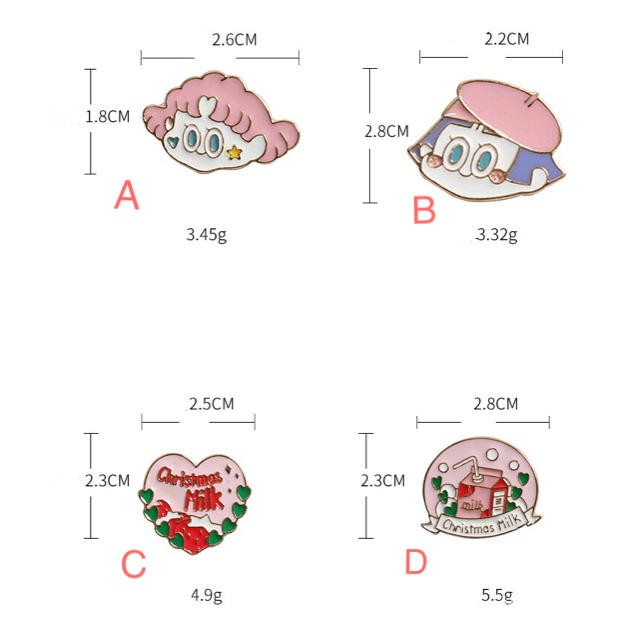 韓国 ピンバッジ かわいい ピンク 飾り物 レディースの通販 By Cutemeet ラクマ