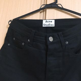 アクネ(ACNE)のAcne Studios ブラック スキニー(デニム/ジーンズ)