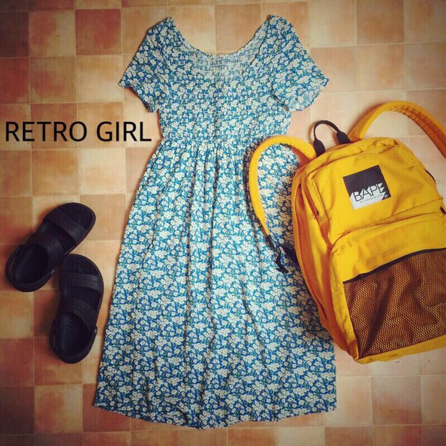 RETRO GIRL(レトロガール)の99✳︎RETRO GIRL レディースのワンピース(ひざ丈ワンピース)の商品写真