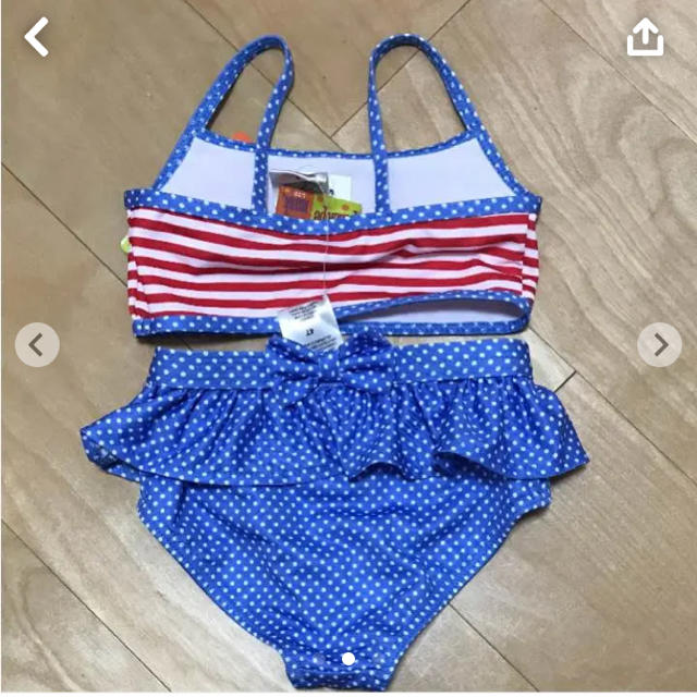 Old Navy(オールドネイビー)のガールズ 子供★セパレート水着 4T★新品未使用 送料込み キッズ/ベビー/マタニティのキッズ服女の子用(90cm~)(水着)の商品写真