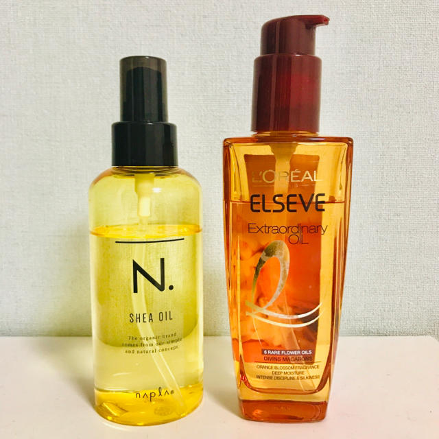 NAPUR(ナプラ)のナプラ エヌドット シアオイル＆L'OREAL エクストラオーディナリーオイル コスメ/美容のヘアケア/スタイリング(トリートメント)の商品写真