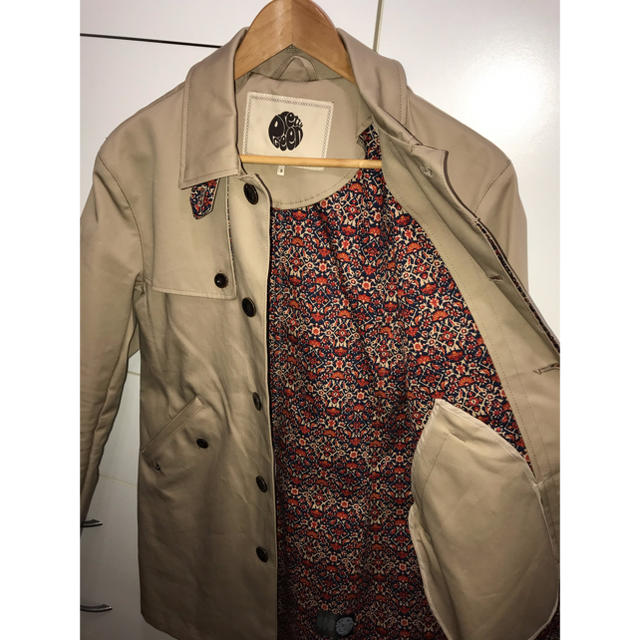 希少 黒入荷! プリティーグリーン pretty green ナポレオンコート