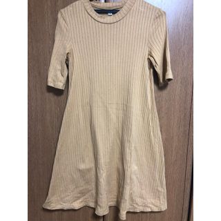 ユニクロ(UNIQLO)の【clock様】ユニクロ ワンピース(ひざ丈ワンピース)