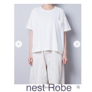 ネストローブ(nest Robe)のネストローブ インドコットン天竺ビッグTシャツ(Tシャツ(半袖/袖なし))