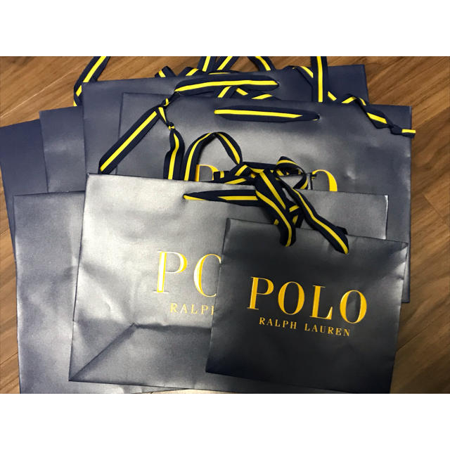 POLO RALPH LAUREN - ポロラルフローレンの紙袋、大、小計7枚の通販 by 断捨離中|ポロラルフローレンならラクマ